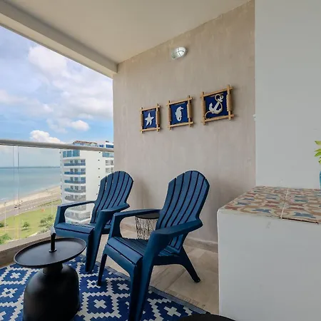 Exclusivo Nuevo Frente Al Mar Apartamento Cartagena