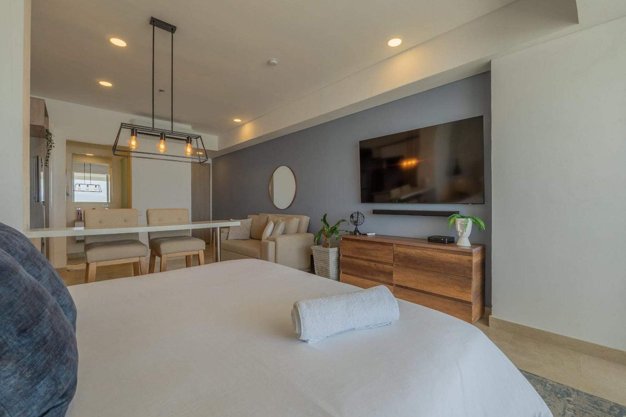 Exclusivo Nuevo Frente Al Mar Apartamento *